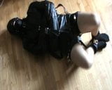 Straitjacketed slave on the floor snapshot 10