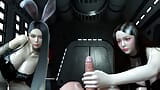 Fare sesso con 2 belle ragazze alla stazione spaziale - hentai 3D senza censure v140 snapshot 1