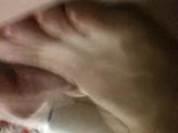 Foot job from my wife... snapshot 1