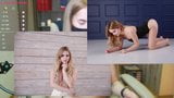 Busty Russian Kaitlyn plays ukulele naked on cam snapshot 16