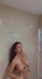 SSicilia totally naked un shower snapshot 1