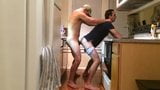 Daddy fucks in kitchen snapshot 4