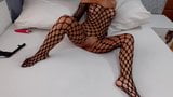 Perfect Curves Of Mature StepMom In A Fishnet Suit snapshot 3