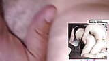 Ein Finger im Anus, der den Kitzler und den ganzen Schwanz darin reibt snapshot 10