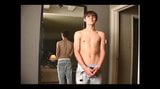 Very Cute Twink Models and Jacks off for Camera Man snapshot 3