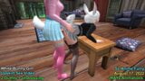 White Bunny Girls in Skirts & Stockings Sex Video - 3D Sex Game - SLAnimeFurry (Re-upload with New Sounds) snapshot 2