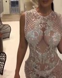 Heißes Schätzchen in sexy Kleid snapshot 5