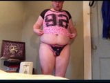 Fat faggot humilliate licking panty cum snapshot 1