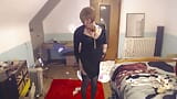 Crossdresser blonde Perancis snapshot 6