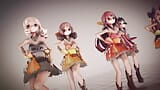 Mmd R-18 anime girls sexy dancing (clip 43) snapshot 2