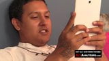 Solo masturbating session with kinky Latino thug and his big snapshot 9