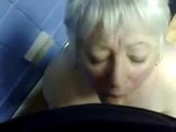 Cumming en boca de abuela desagradable amateur mayor snapshot 3