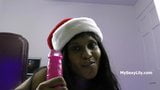 Xmas xxx pornô indiano gata com tesão lírio especial de natal snapshot 7