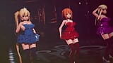 Mmd R-18 anime meisjes sexy dansclip 283 snapshot 5