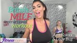 Fitness Rooms Big tits British MILF snapshot 1