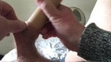 Sunday Stretch Session - foreskin with rolling pin snapshot 14