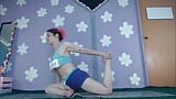 Yoga Workout Beginner Livestream Flashing Underboob snapshot 16