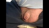 Mature bloke stroking his uncut cock (no cum) snapshot 4