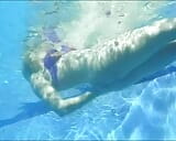 A sey German lady getting pounded deep in the pool snapshot 3