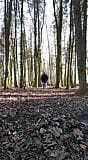 TheLady flashes in the woods but its too busy snapshot 2