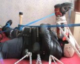 Straitjacketed slave gets an enjoying snapshot 5