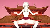 Koneko Toujou zostaje penetrowany po masturbacji - 3D Hentai snapshot 15
