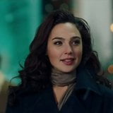 Gal Gadot outside at Christmas time. snapshot 4