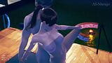 愛少女島女神日本の美人シャンパート2リアルな3dアニメーションセックス複数オーガズム無修正 snapshot 8