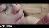 Nerdy girl in glasses sucks you off and swallows your cum snapshot 20