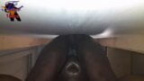 Thot au Texas - la chatte sexy d'une femme se fait baiser par une grosse bite noire au gloryhole snapshot 4