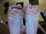 Grunge Foot Dommes Big Blonde Feet in Your Face snapshot 2