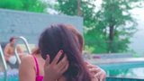 Real Indian lesbian girl playing with boobs snapshot 6