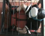 In the cage - shoe on face snapshot 3