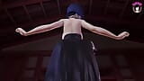 Genshin Impact - Yelan - Dancing In Sexy Dress And Stockings (3D HENTAI) snapshot 6