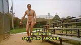 Risky Public Jacking Off In Open Baseball Area October 2011 snapshot 5