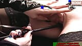 Deutsche Amateur BDSM Party mit einer domina und sklaven snapshot 24