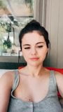 Selena Gomez January 2021 selfie, cleavage snapshot 6