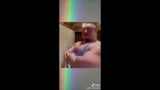 Huge muscle daddy's massive pec flexing snapshot 3