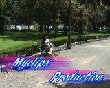 Maryely, while relaxing comfortably on a comfortable park be snapshot 1