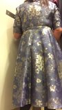 Jacquard dress, second cum of the day snapshot 2