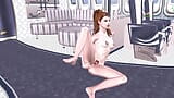 An Animated 3D Cartoon Porn - A beautiful teen girl laying on the floor and fingering her Ass & g her Pussy snapshot 12