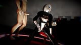 Yorha 2b sexroboter in BDSM sexshow - Nier Automaten parodie kurzer clip snapshot 8