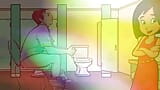 AUDIO ONLY - Gay bathroom dirty talk, straight male gets shemale JOI snapshot 7