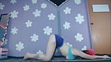 Yogaträning nybörjare livestream - blinkande underboob snapshot 5