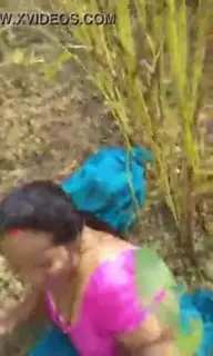 Desi Tamil couple in farm fields snapshot 7