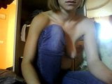 Hacked laptop camera. Topless girl snapshot 3