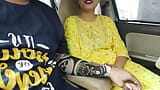 First time she rides my dick in car, Public sex Indian desi Girl saara fucked very hard in Boyfriend's car  snapshot 3