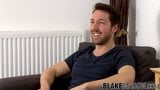 Handsome Brit jock Jason Stark wanking off after sex intervi snapshot 2