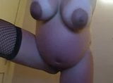 preggo girl in webcam snapshot 14