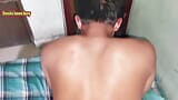 Desi twink get hard fuck after a deep suck, big dick boysex with my roommate. indian gaysex at hostel. bbc b2b gandu choda snapshot 2